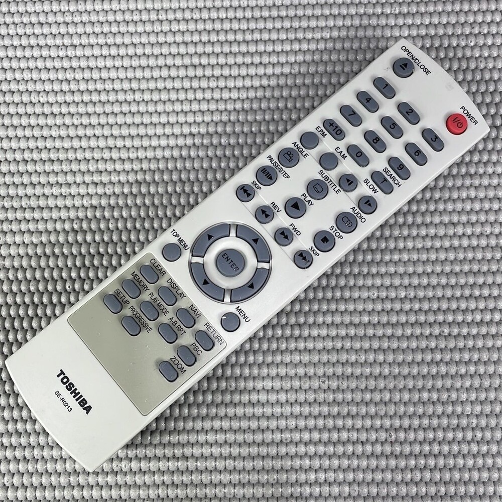 Toshiba OEM DVD Remote Control Model  Gray Tested